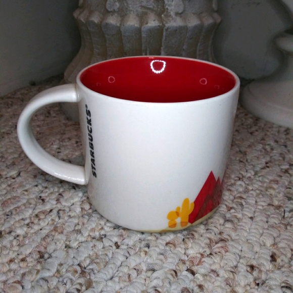 Starbucks 2014 Las Vegas Retro Gambling Cityscape Design You Are Here Mug - Picture 3 of 7